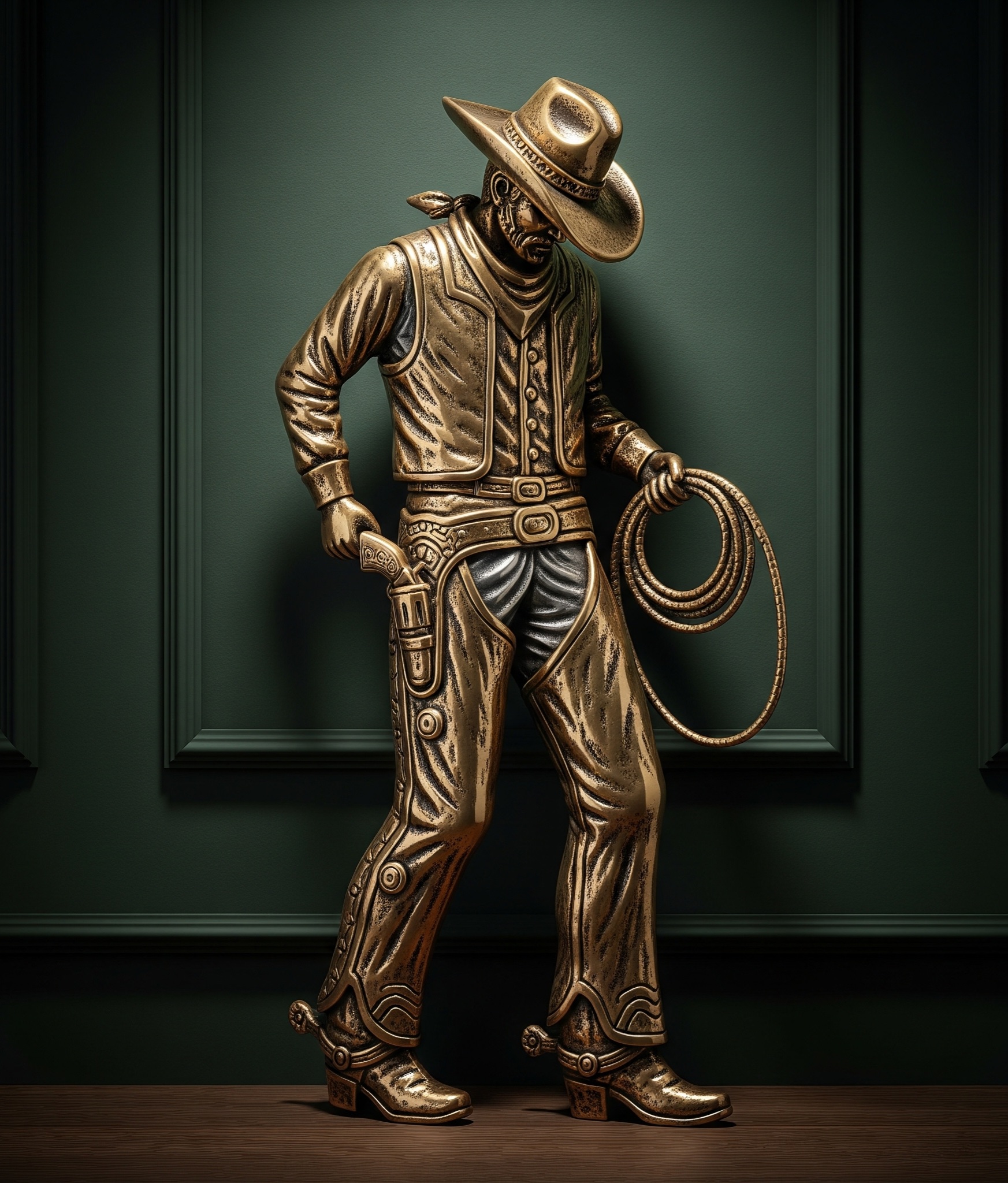 Brass Metal Sculpture